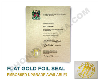 International College Diploma, Actual Design Match - Intermediate Package Int ADM - I